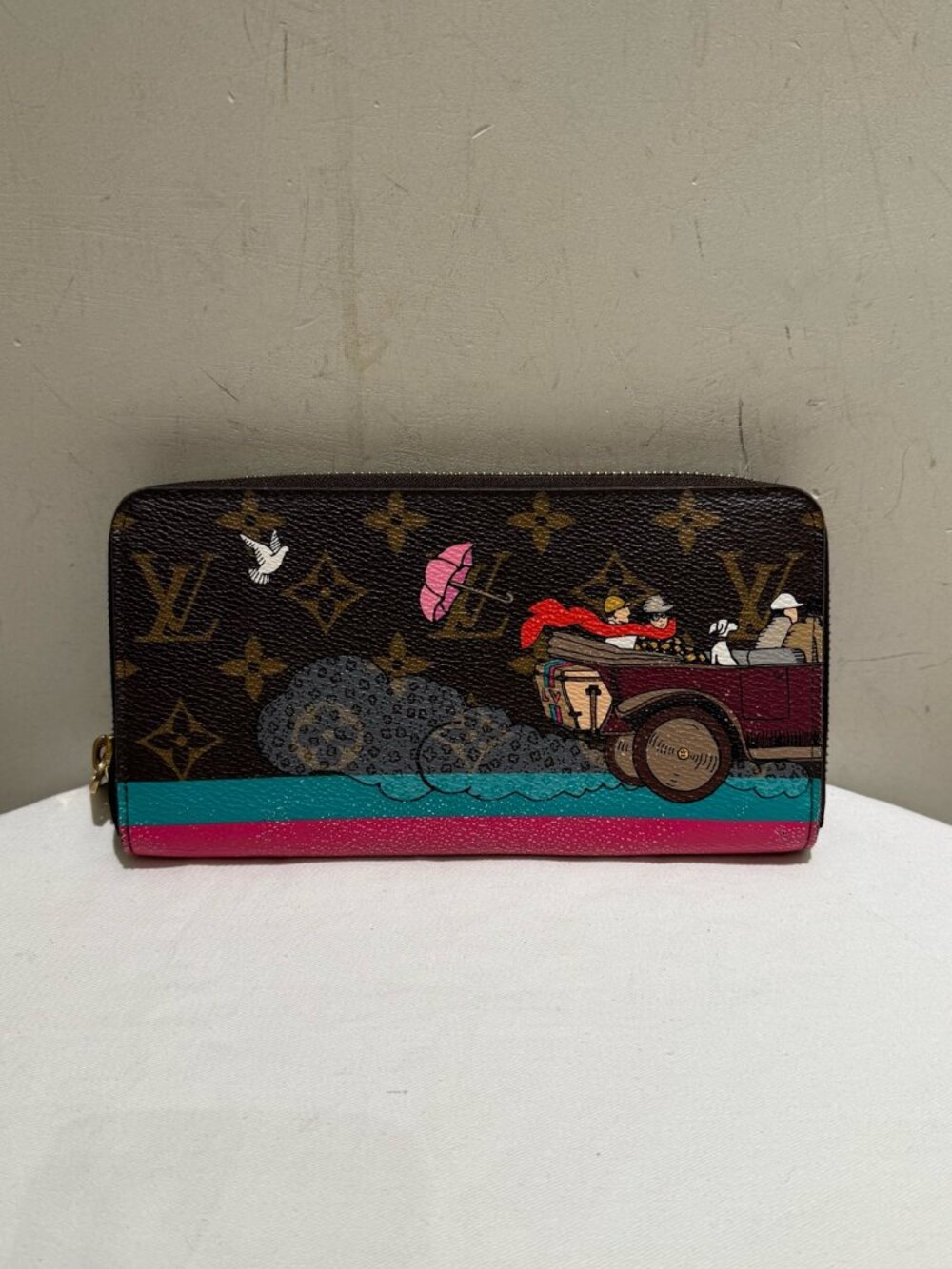 Louis Vuitton Zippy Monogram Christmas Limited‑Edition Zip‑Around Long Wallet